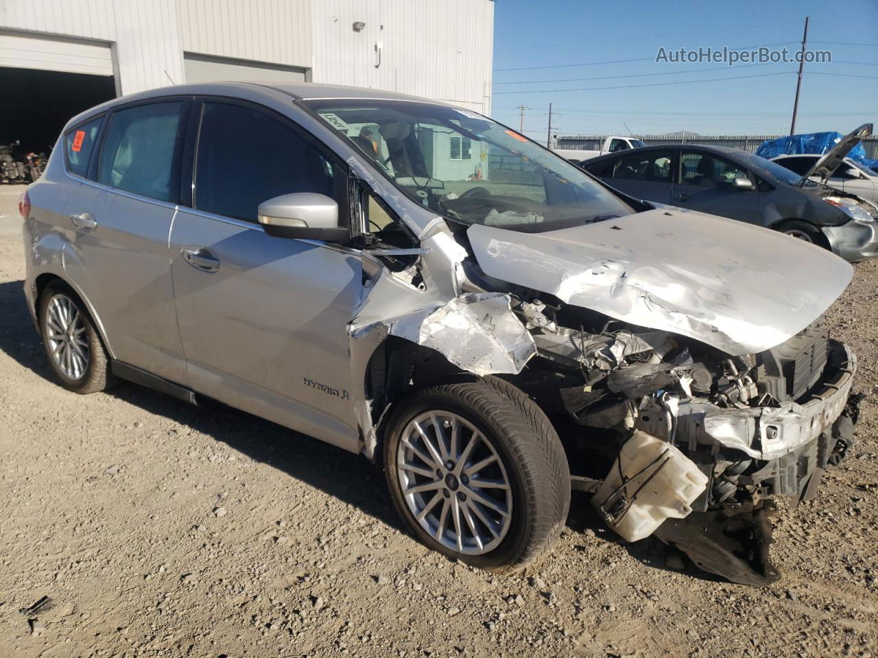 2013 Ford C-max Sel Silver vin: 1FADP5BU9DL501912