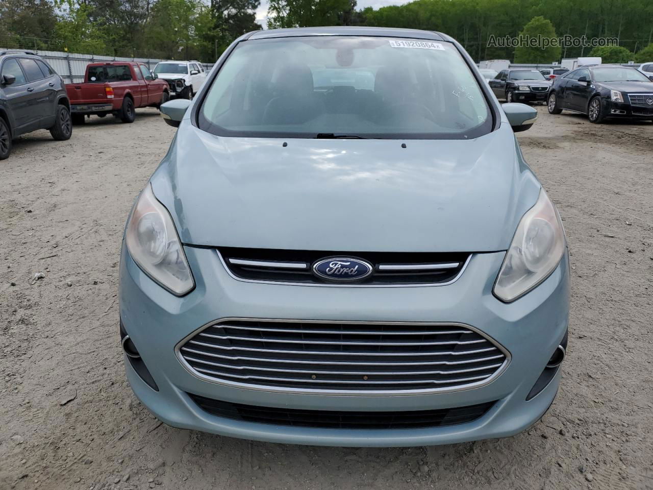 2013 Ford C-max Sel Blue vin: 1FADP5BU9DL506026