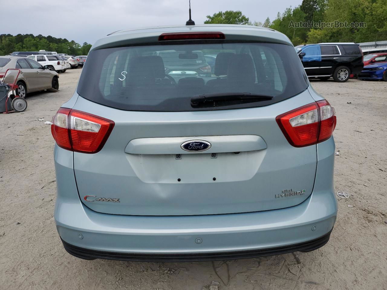 2013 Ford C-max Sel Blue vin: 1FADP5BU9DL506026