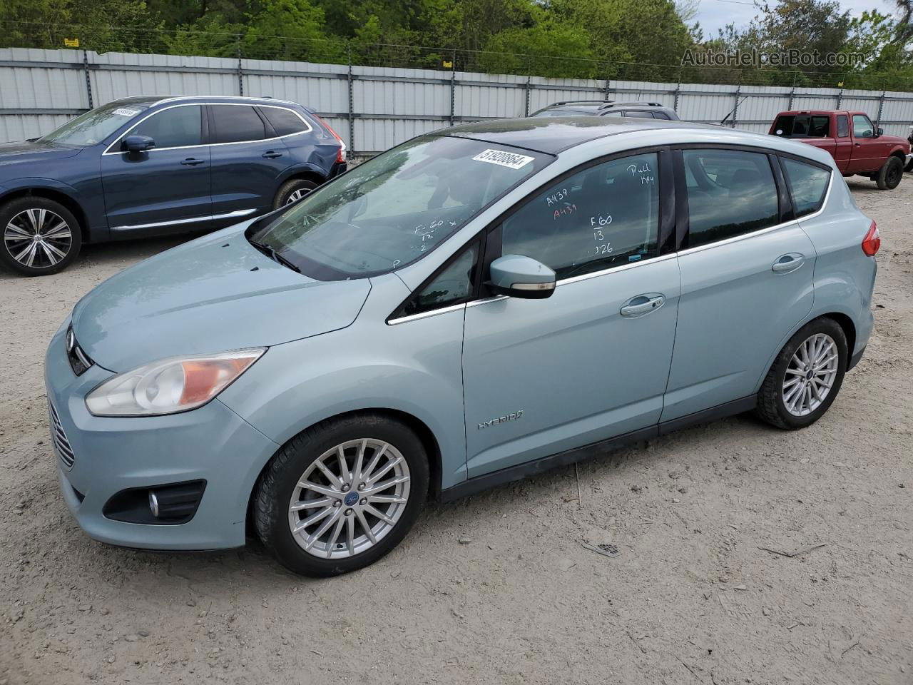 2013 Ford C-max Sel Blue vin: 1FADP5BU9DL506026