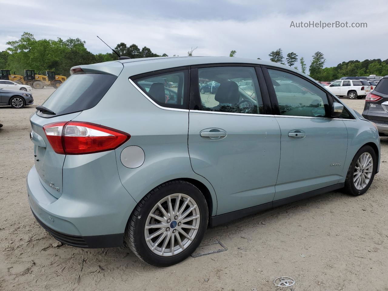 2013 Ford C-max Sel Blue vin: 1FADP5BU9DL506026