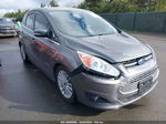 2013 Ford C-max Hybrid Sel Gray vin: 1FADP5BU9DL507340