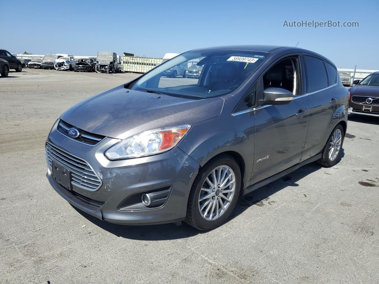 2013 Ford C-max Sel Угольный vin: 1FADP5BU9DL507855