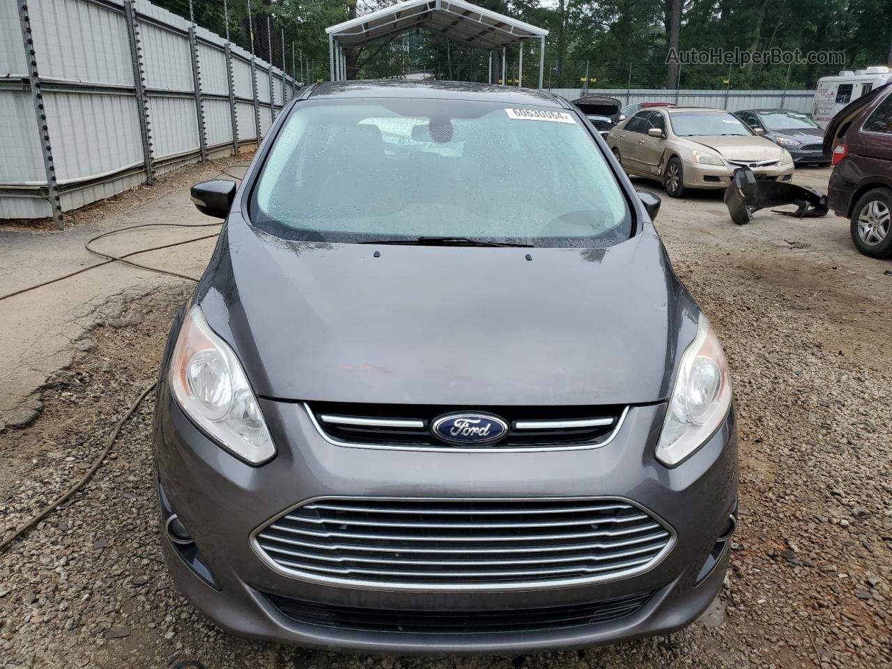 2013 Ford C-max Sel Gray vin: 1FADP5BU9DL514871