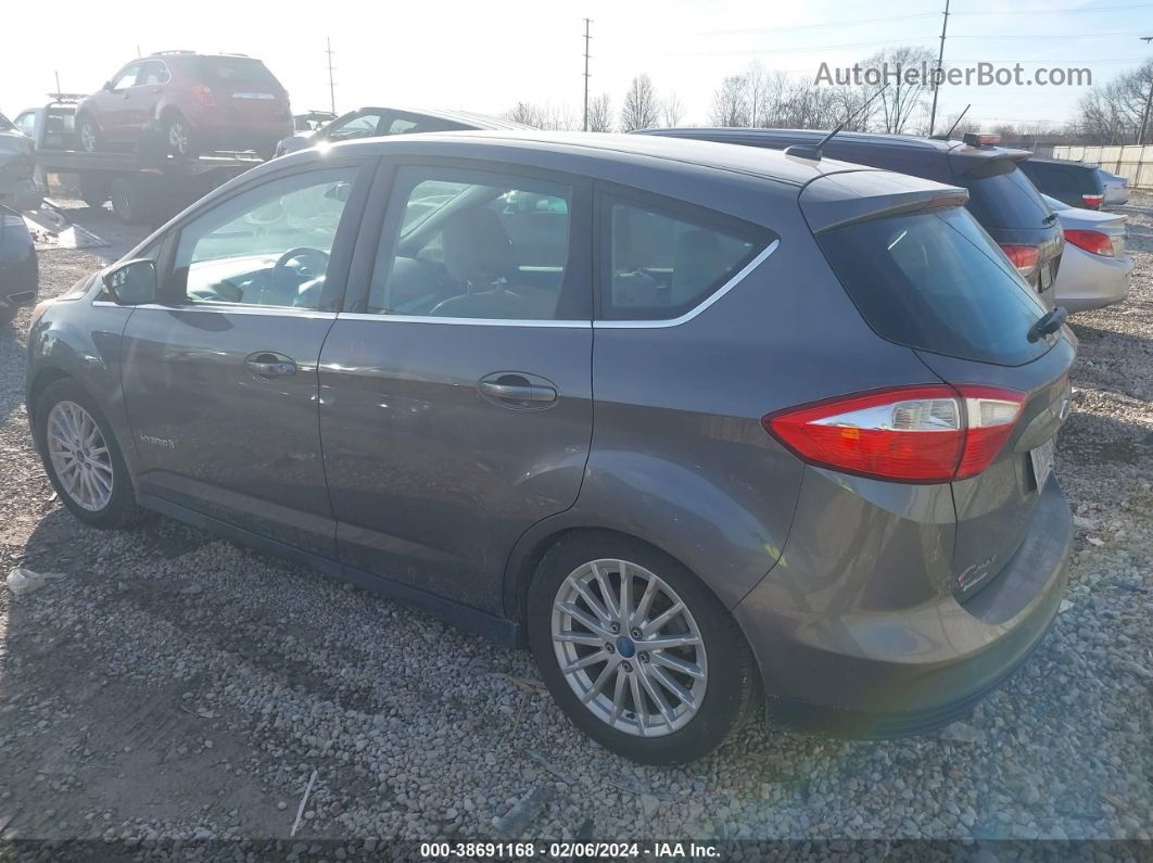 2013 Ford C-max Hybrid Sel Gray vin: 1FADP5BU9DL521030