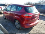 2013 Ford C-max Hybrid Sel Burgundy vin: 1FADP5BU9DL531699