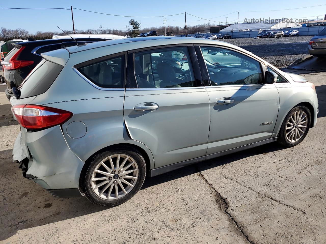 2013 Ford C-max Sel Blue vin: 1FADP5BU9DL539608