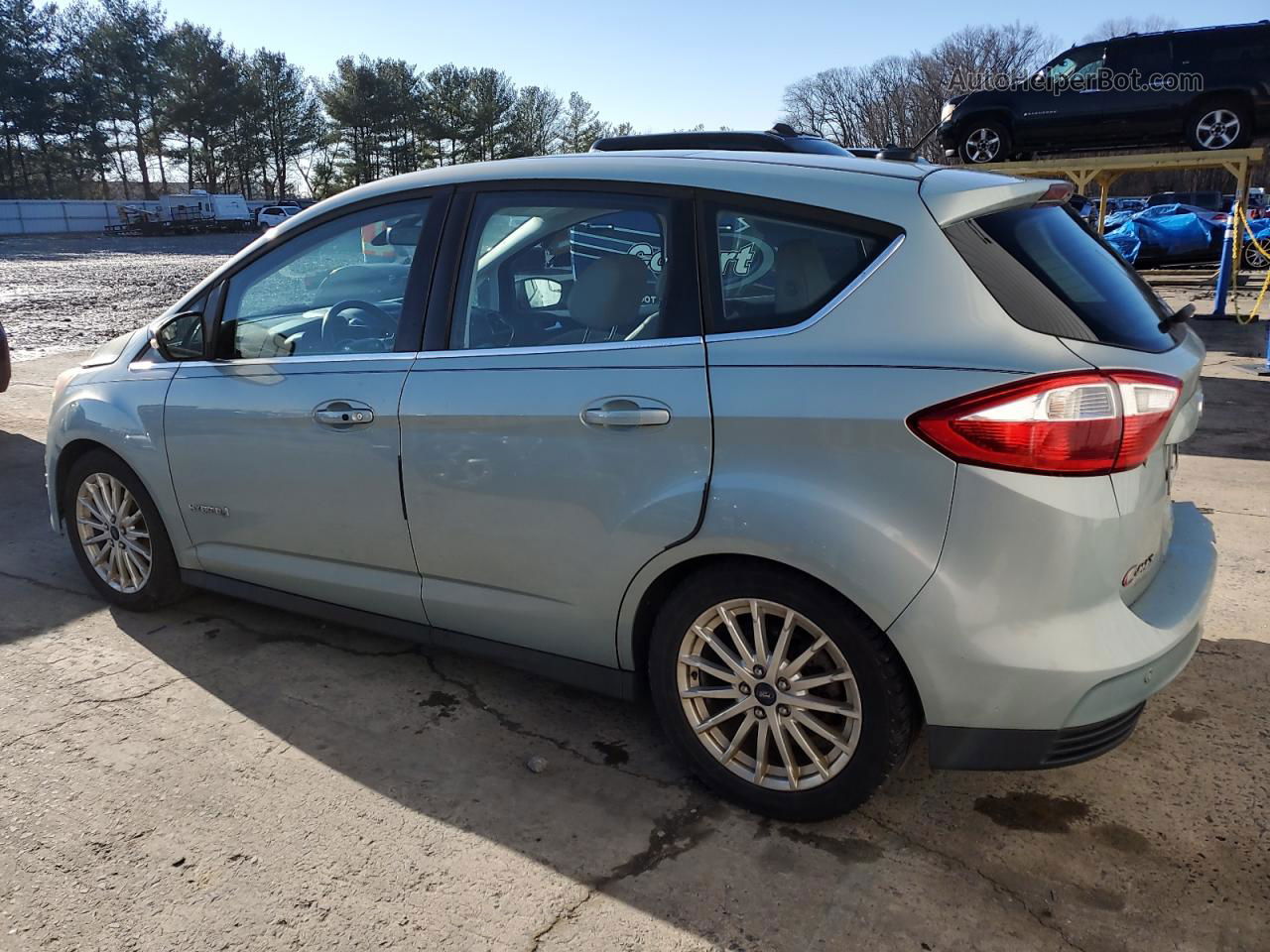 2013 Ford C-max Sel Синий vin: 1FADP5BU9DL539608