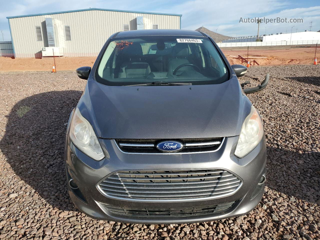 2013 Ford C-max Sel Gray vin: 1FADP5BU9DL545876