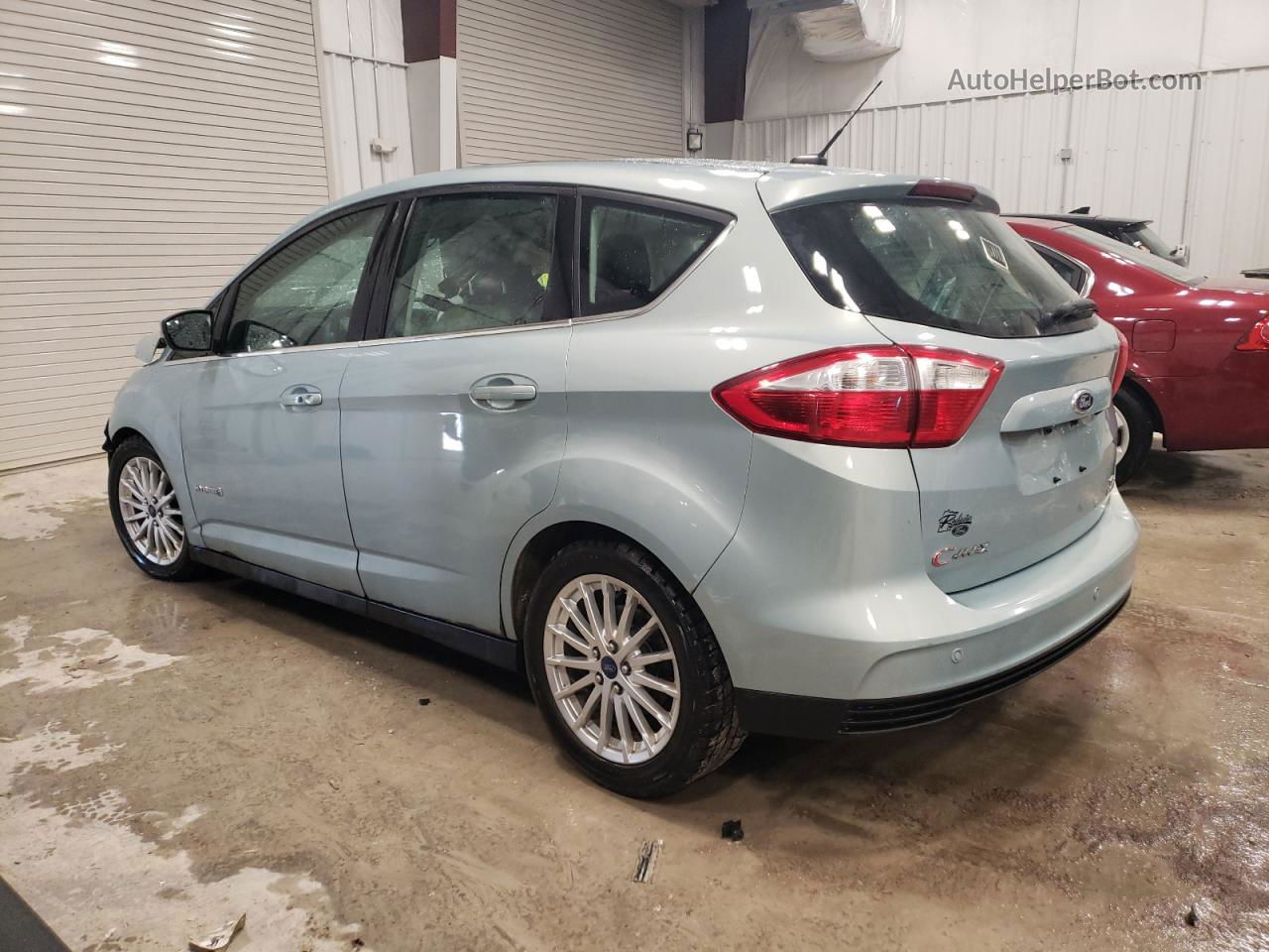 2013 Ford C-max Sel Turquoise vin: 1FADP5BU9DL550950