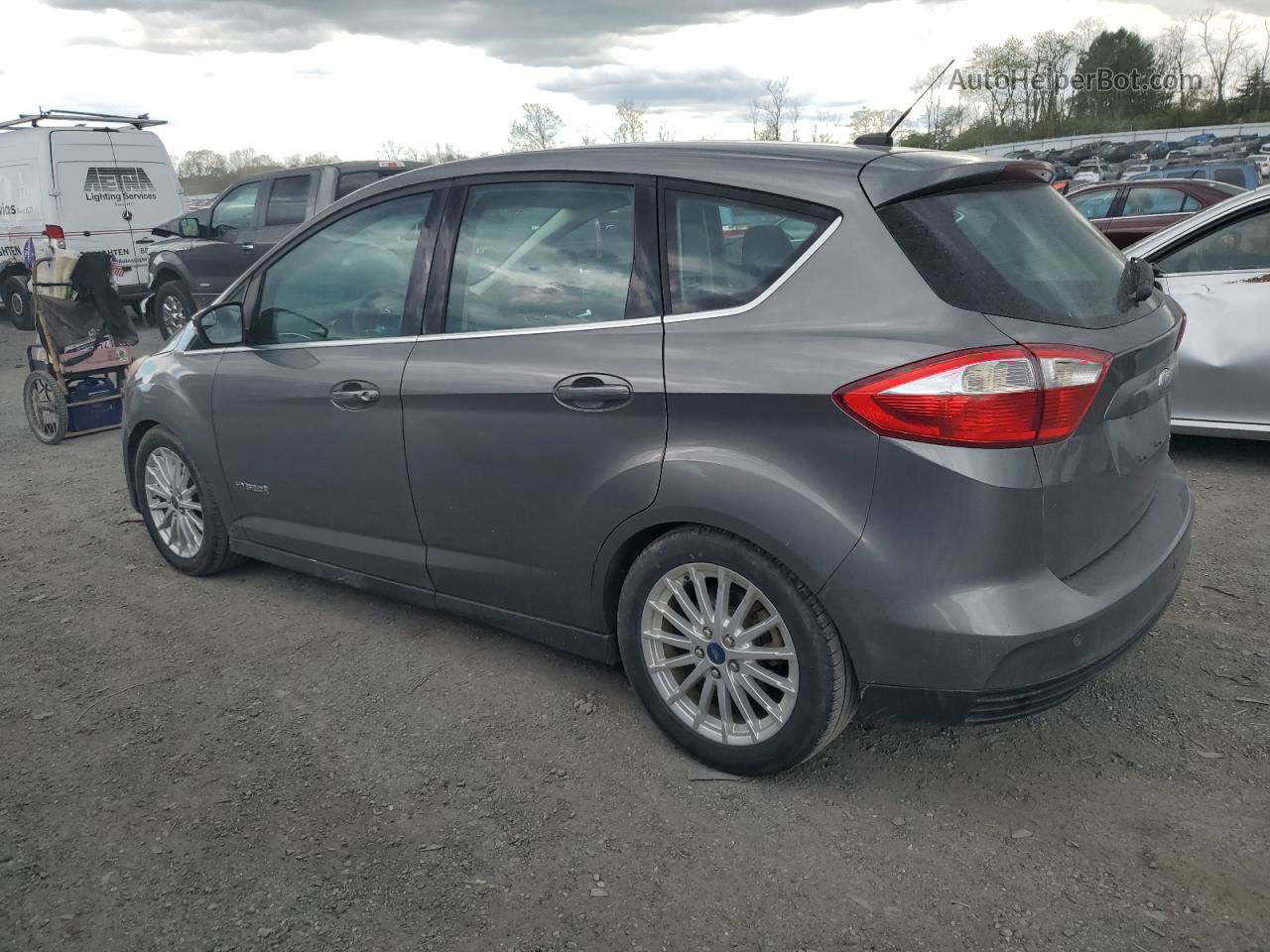 2013 Ford C-max Sel Серый vin: 1FADP5BU9DL554903