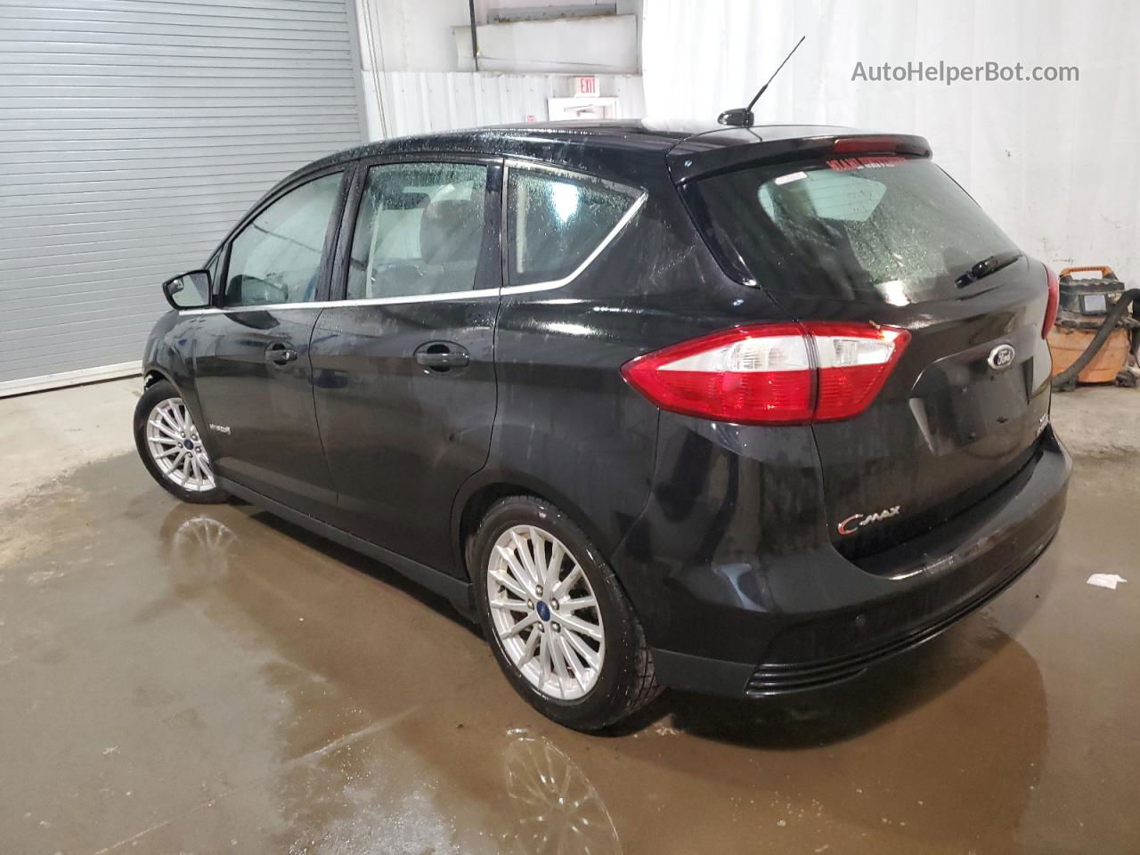 2014 Ford C-max Sel Черный vin: 1FADP5BU9EL504567