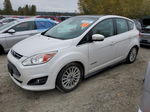 2014 Ford C-max Sel White vin: 1FADP5BU9EL508070