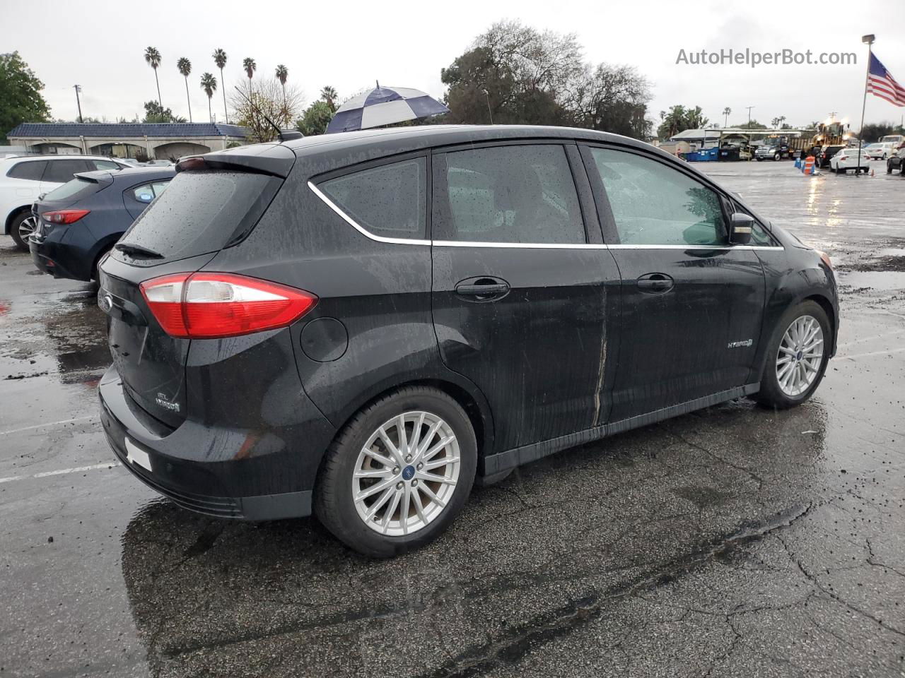 2014 Ford C-max Sel Black vin: 1FADP5BU9EL514709