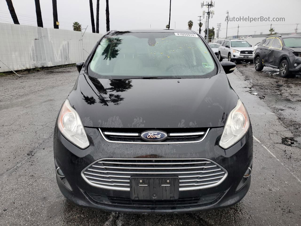 2014 Ford C-max Sel Black vin: 1FADP5BU9EL514709