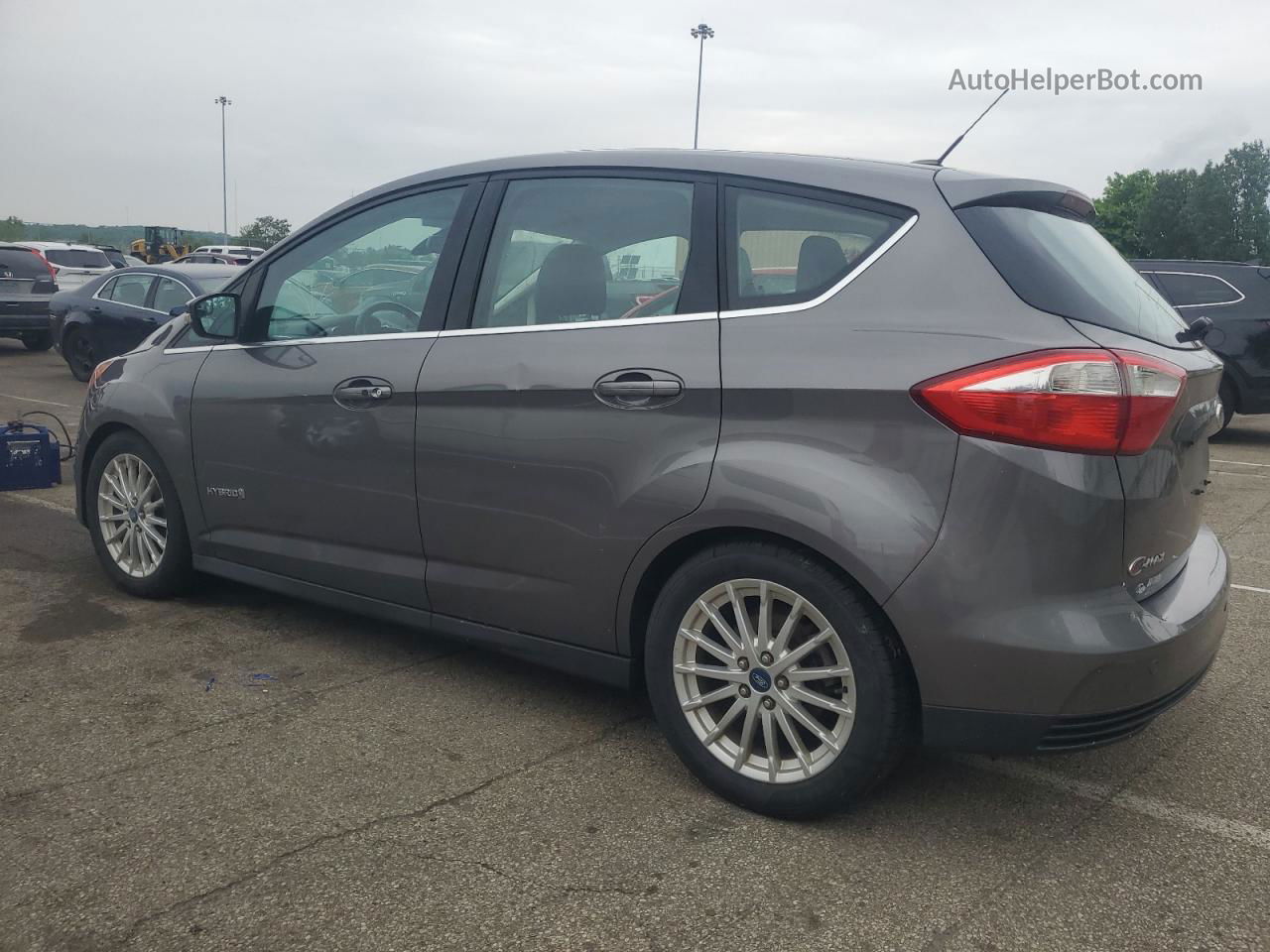 2013 Ford C-max Sel Серый vin: 1FADP5BUXDL526687