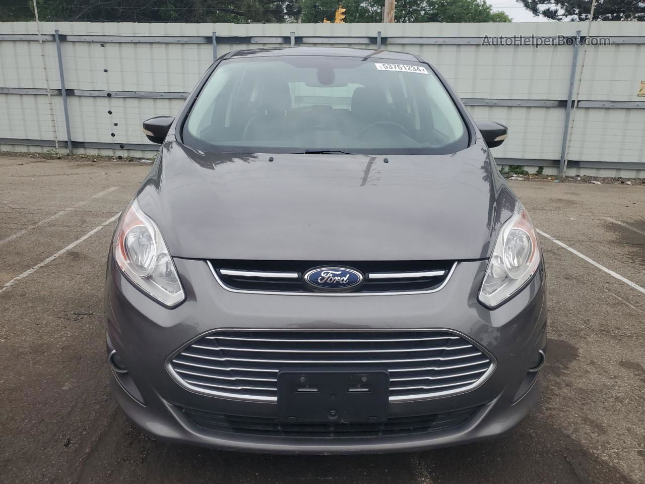 2013 Ford C-max Sel Gray vin: 1FADP5BUXDL526687