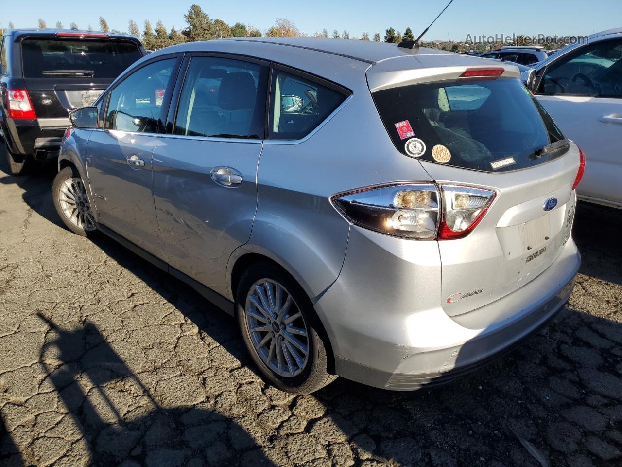 2013 Ford C-max Sel Silver vin: 1FADP5BUXDL526978