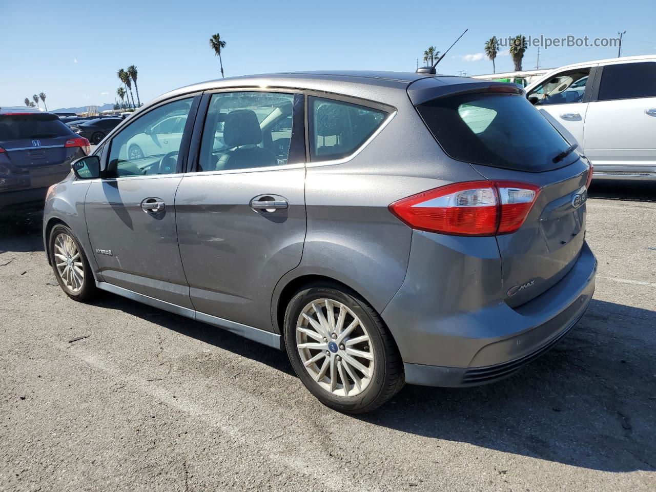 2013 Ford C-max Sel Gray vin: 1FADP5BUXDL528567