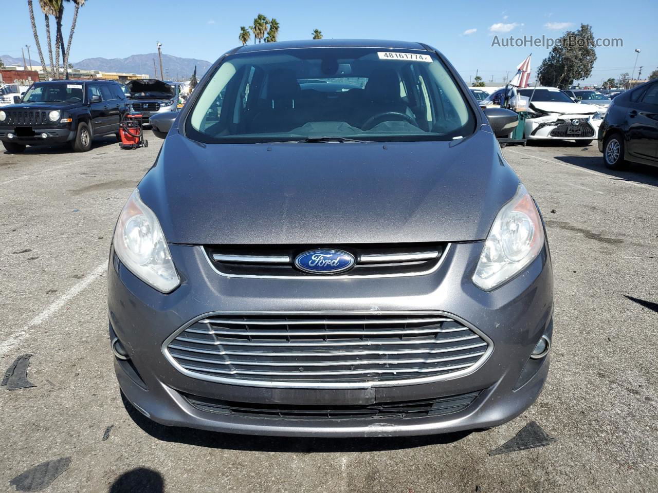 2013 Ford C-max Sel Gray vin: 1FADP5BUXDL528567