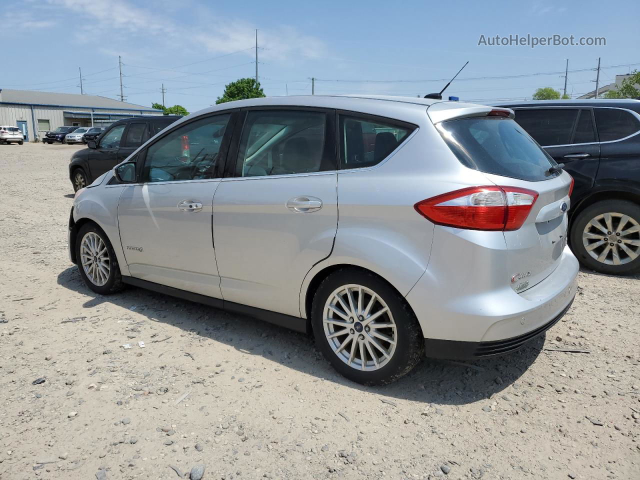 2013 Ford C-max Sel Silver vin: 1FADP5BUXDL528889