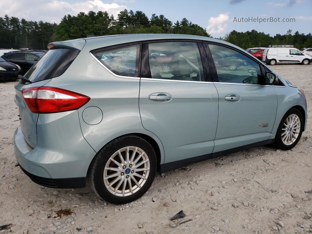 2013 Ford C-max Premium Turquoise vin: 1FADP5CU0DL530097