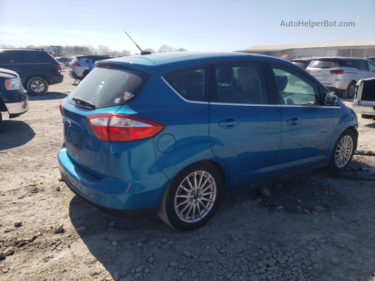 2013 Ford C-max Premium Blue vin: 1FADP5CU0DL546896