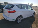 2014 Ford C-max Premium White vin: 1FADP5CU0EL515195