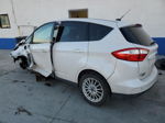 2014 Ford C-max Premium White vin: 1FADP5CU0EL517576