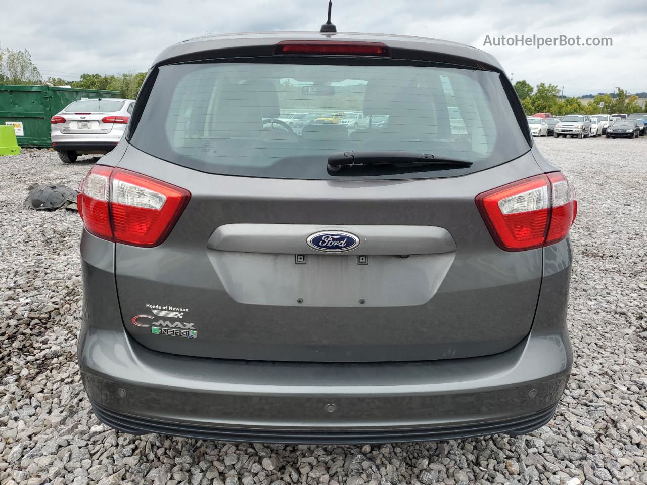 2014 Ford C-max Premium Серый vin: 1FADP5CU0EL520803