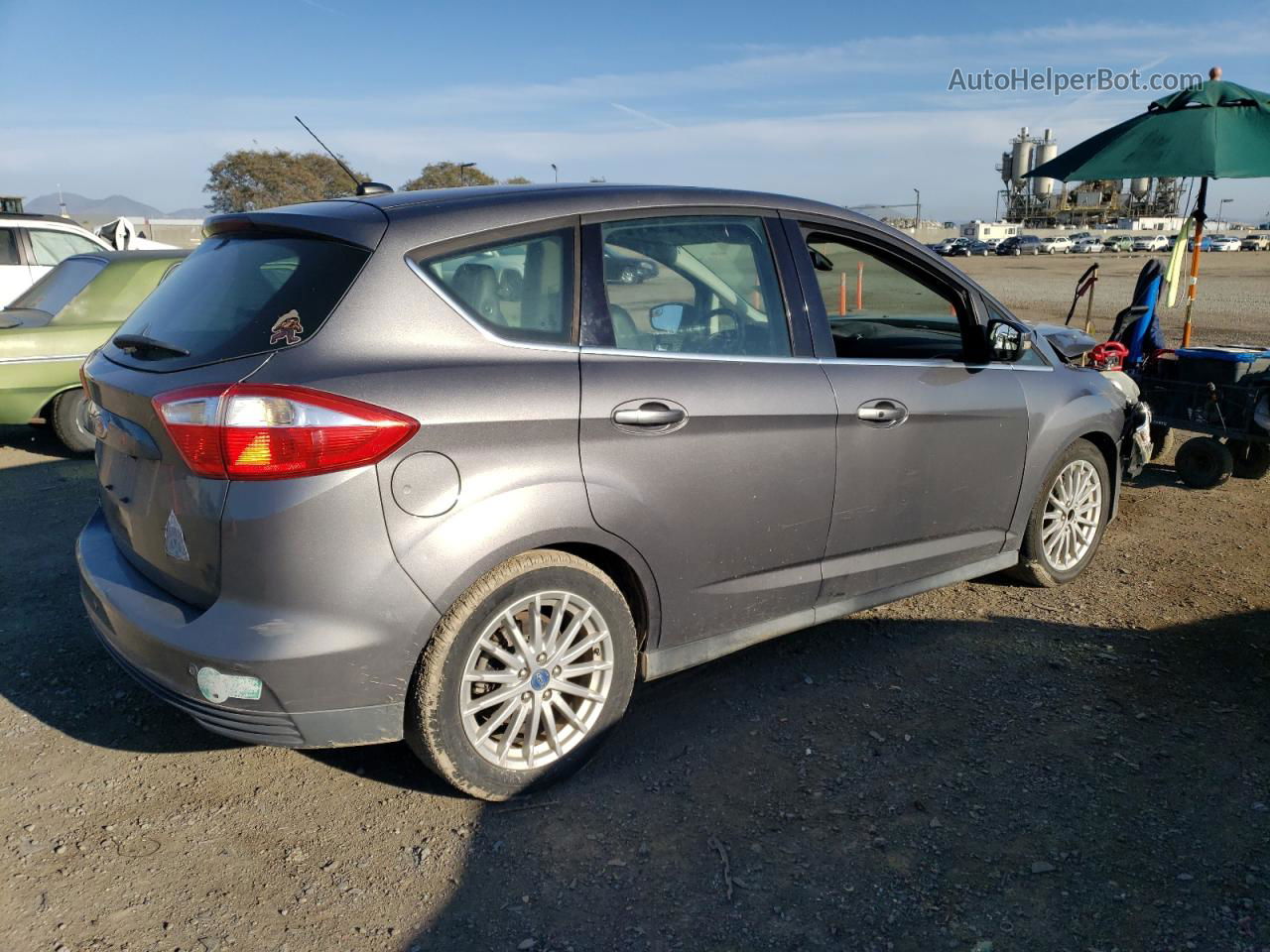 2013 Ford C-max Premium Серый vin: 1FADP5CU1DL507654