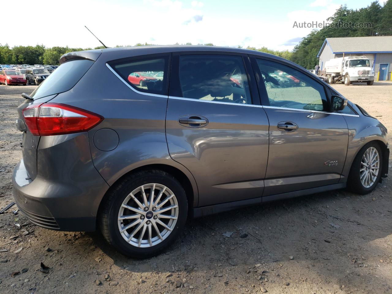 2013 Ford C-max Premium Gray vin: 1FADP5CU1DL546650