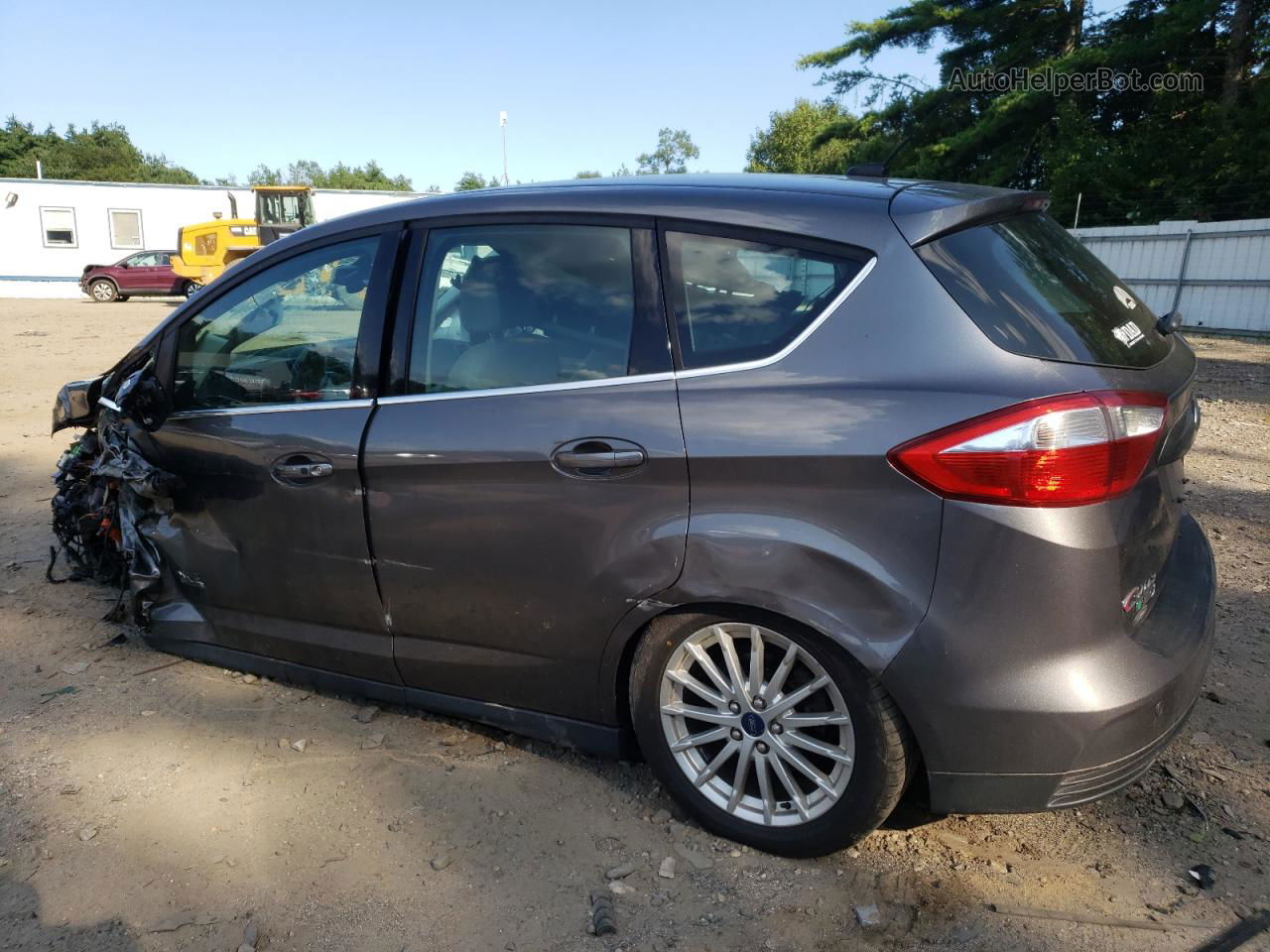 2013 Ford C-max Premium Gray vin: 1FADP5CU1DL546650