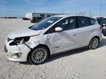 2014 Ford C-max Premium White vin: 1FADP5CU1EL513133