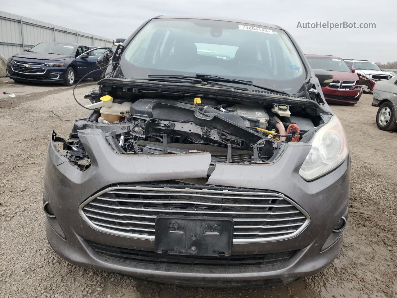 2014 Ford C-max Premium Серебряный vin: 1FADP5CU1EL514024