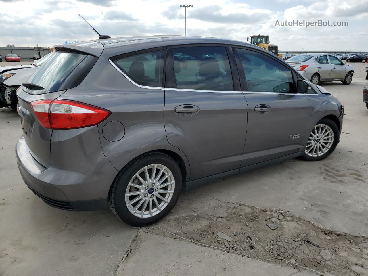 2013 Ford C-max Premium Gray vin: 1FADP5CU2DL537746