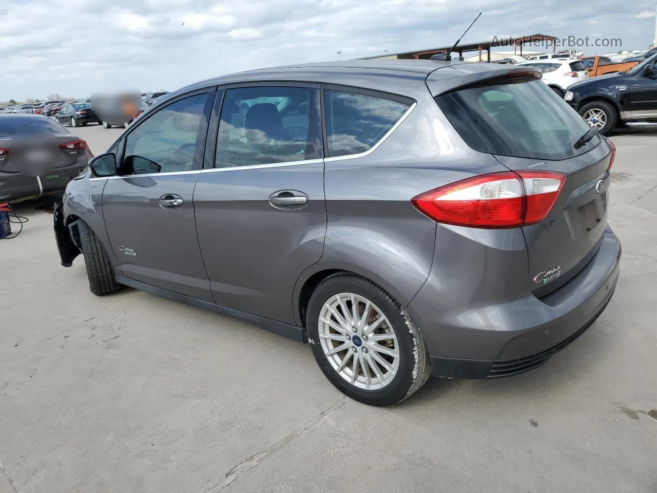 2013 Ford C-max Premium Gray vin: 1FADP5CU2DL537746