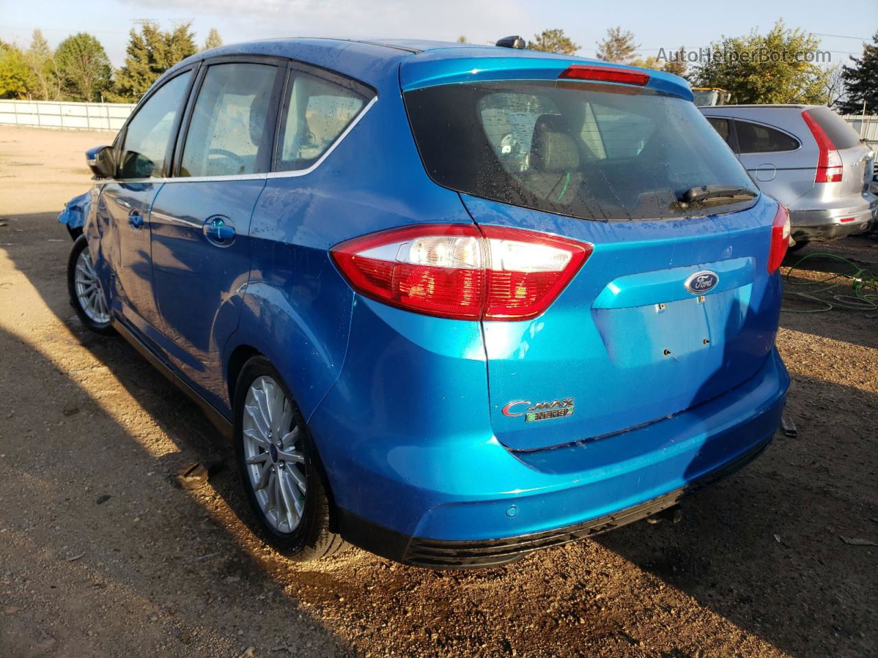 2013 Ford C-max Premium Blue vin: 1FADP5CU2DL541912