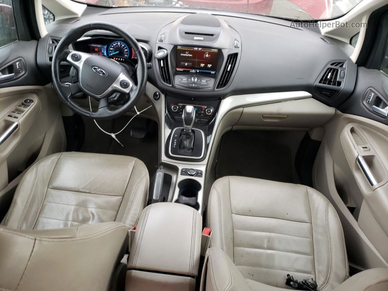 2014 Ford C-max Premium Бордовый vin: 1FADP5CU2EL510712