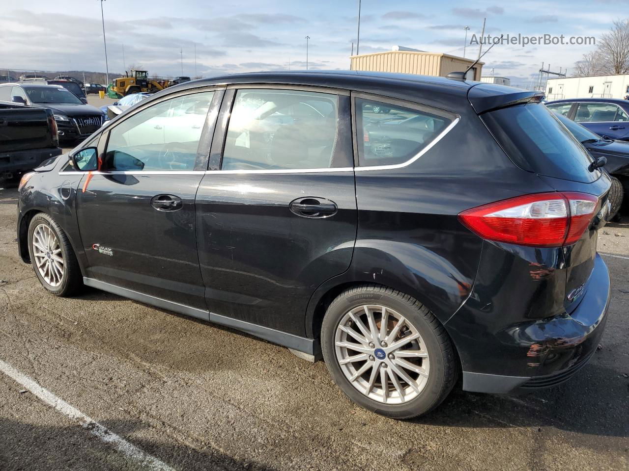 2014 Ford C-max Premium Black vin: 1FADP5CU2EL512590