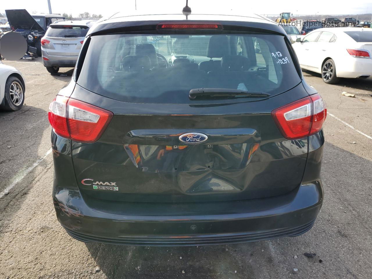 2014 Ford C-max Premium Black vin: 1FADP5CU2EL512590