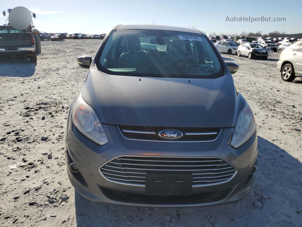 2014 Ford C-max Premium Gray vin: 1FADP5CU2EL514615