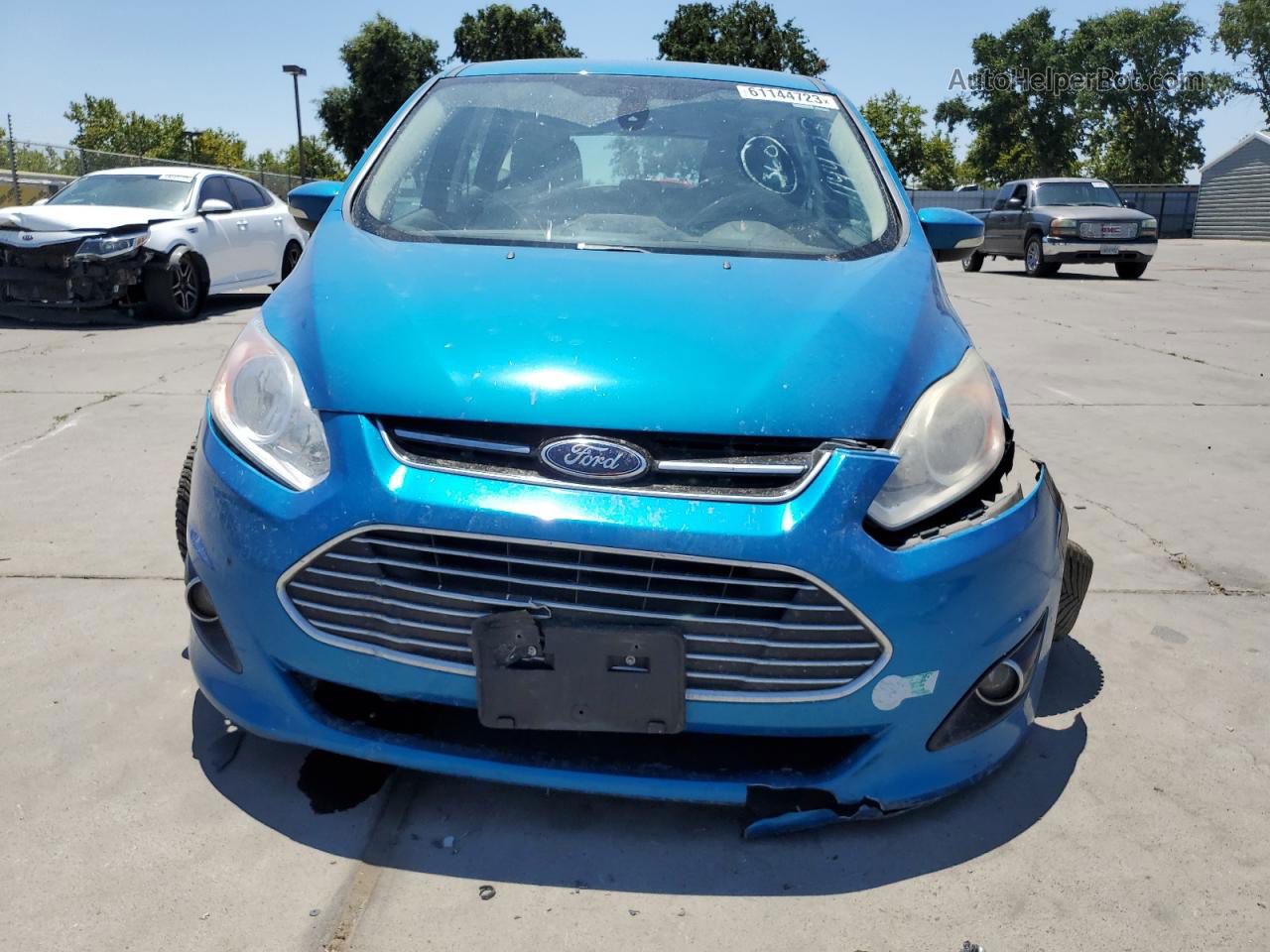 2014 Ford C-max Premium Синий vin: 1FADP5CU2EL517062