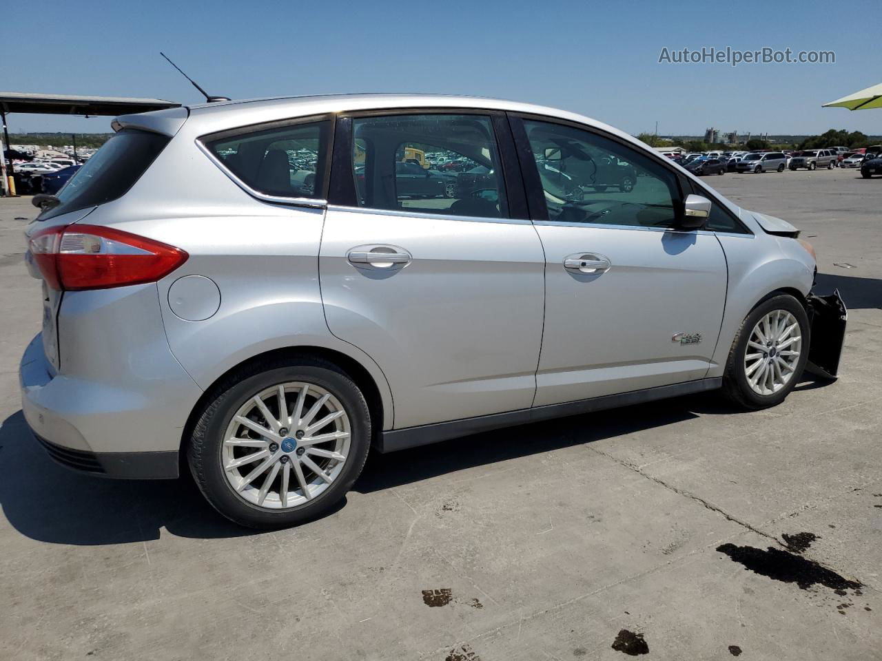 2013 Ford C-max Premium Silver vin: 1FADP5CU3DL508465