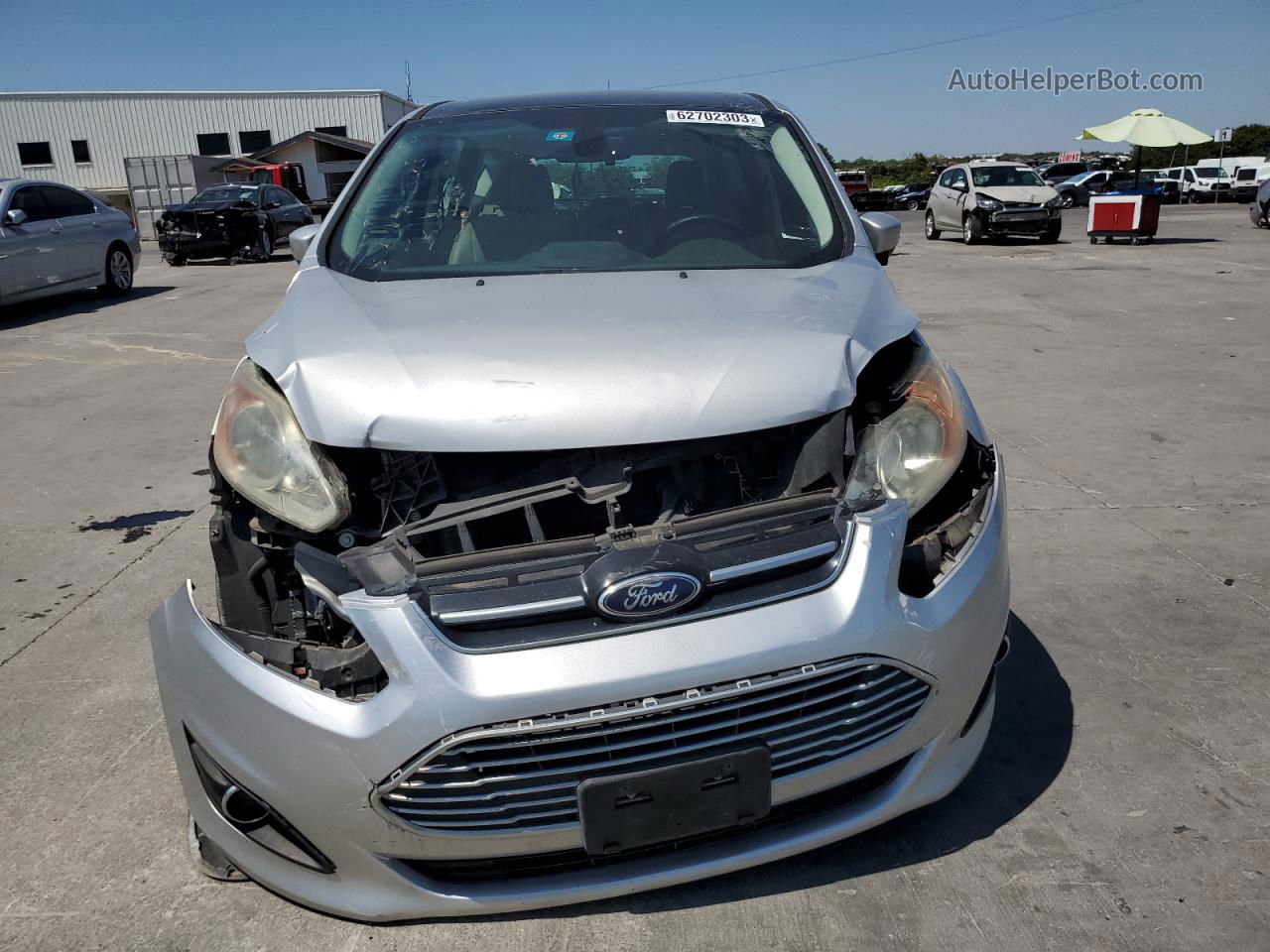 2013 Ford C-max Premium Silver vin: 1FADP5CU3DL508465