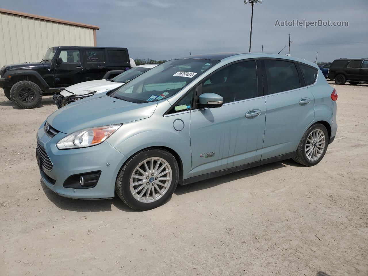 2013 Ford C-max Premium Blue vin: 1FADP5CU3DL522527