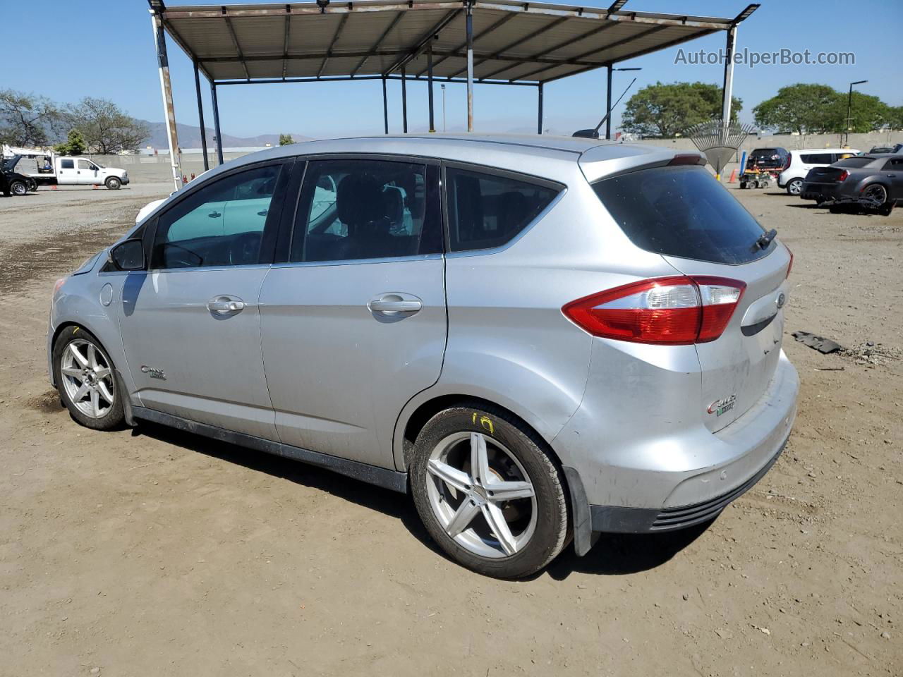 2013 Ford C-max Premium Silver vin: 1FADP5CU3DL524066