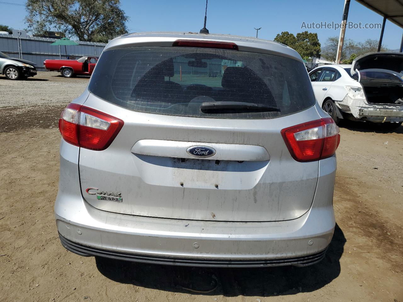 2013 Ford C-max Premium Silver vin: 1FADP5CU3DL524066