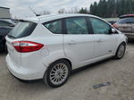 2013 Ford C-max Premium White vin: 1FADP5CU3DL557679