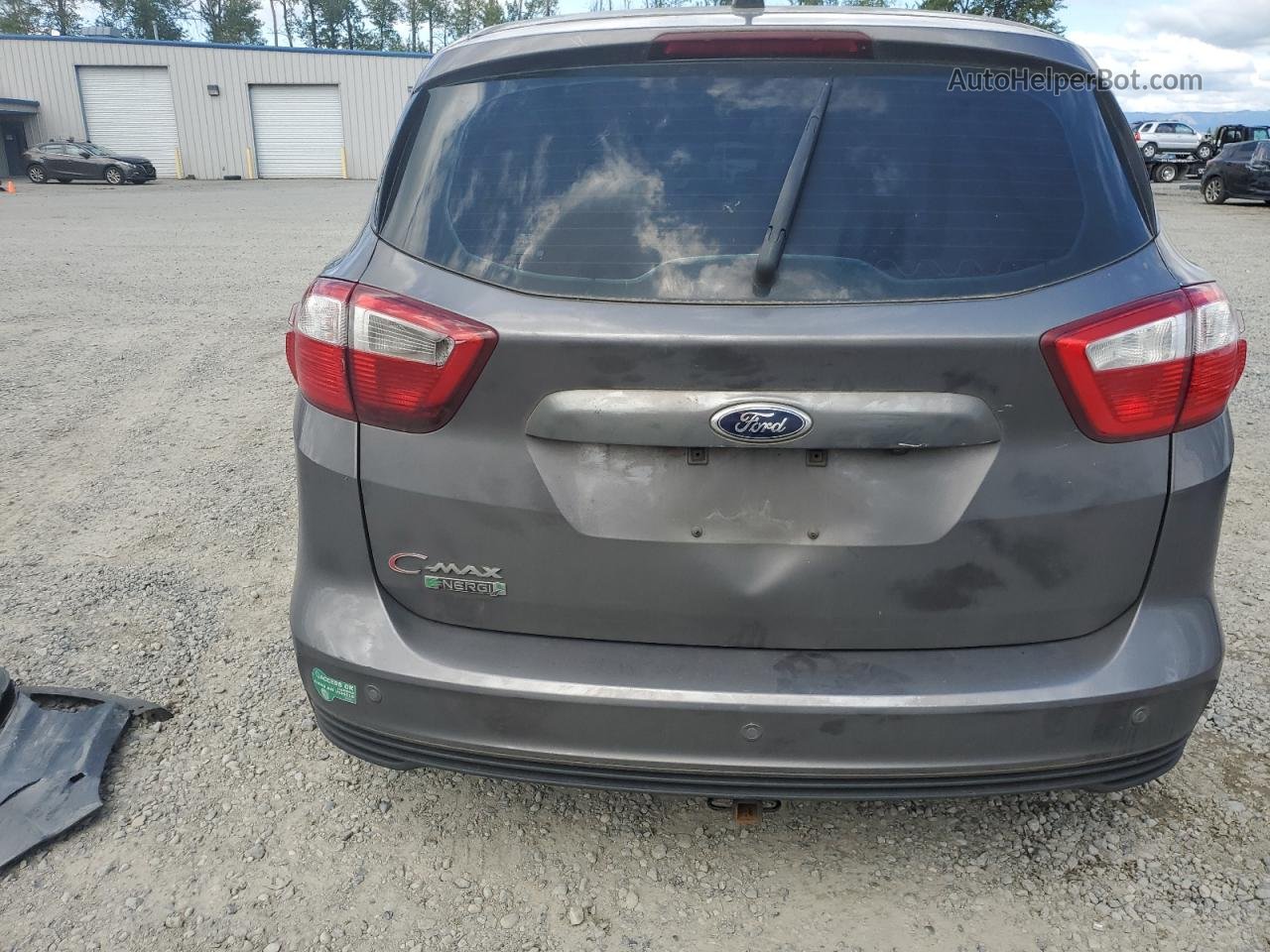 2014 Ford C-max Premium Gray vin: 1FADP5CU3EL510721